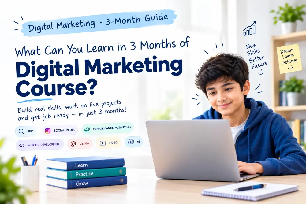 What Can You Learn in 3 Months of Digital Marketing Course?